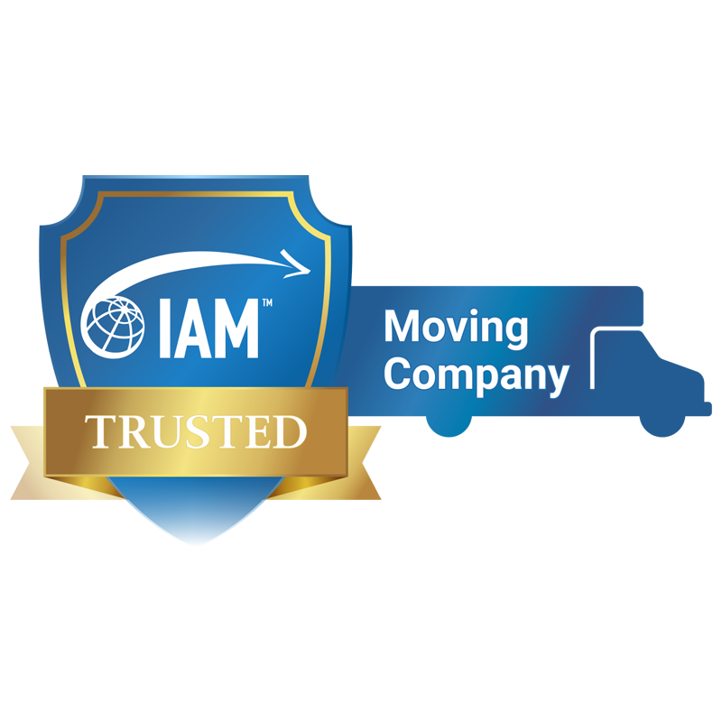IAM Trusted Moving Company Logo